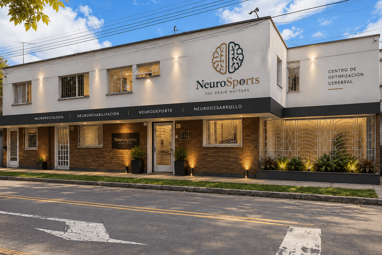 Bogotá Center - NeuroSports architectural visualization.